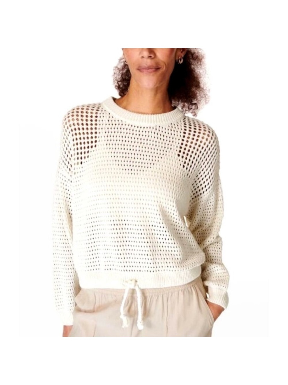Sweaty Betty Open weave sweater Size XS